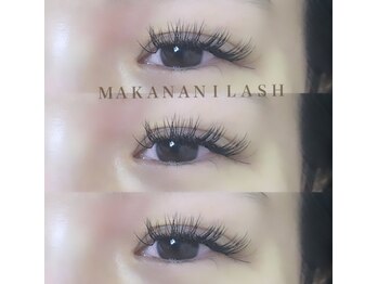 マカナニラッシュ(MAKANANI LASH)/ダブルフラットラッシュ100束
