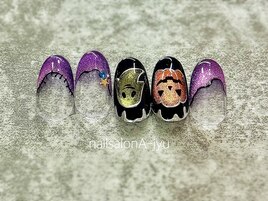 ハロウィンネイル