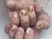 オーパス ノース(OPUS north)/お客様ネイル/古川/持込デザイン