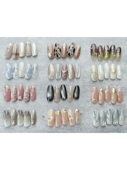 手描きアートが得意なサロン