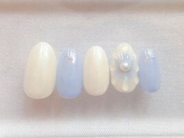 梅雨パープルお花定額6500円