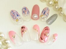 エムネイル(M Nail)/ツィード・ピーコック手書き