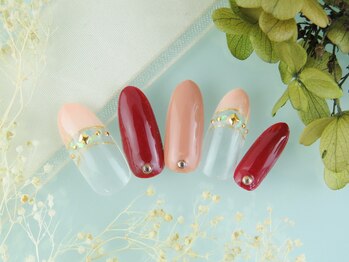 シューズネイルプロデュース/贅沢フレンチデザイン