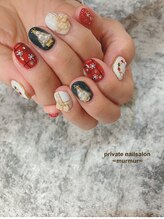 プライベート ネイルサロン マーマ(murmur)/クリスマスネイル