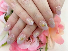 [中村]キラキラストーンネイル☆