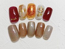 池袋ネイルサロン イイネイル(Ee-Nail)/Newちぐはぐネイル全員￥7980