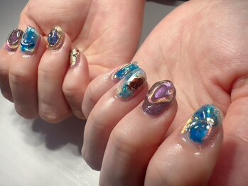 ネイル フィエルテ(Nail Fierte)/Colorful nuance