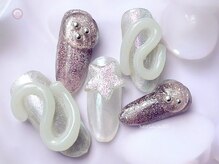 ネイリックス 栄ガスビル(NAILX)/マグネット×うねうねニュアンス