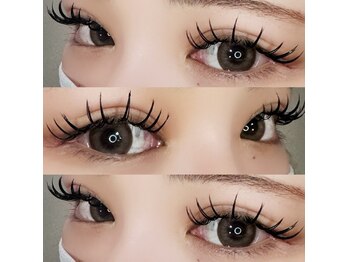 フェイン 明治神宮前店(fein.)/束感仕上げ／フラットラッシュ