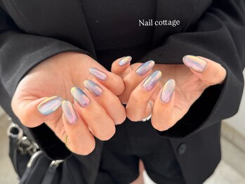 マグネットオーロラネイル