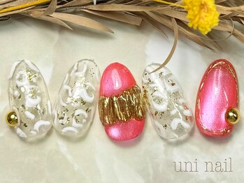 ウニネイル(uni nail)/サンプルデザイン リッチ