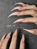 (hand)【チップ長さだし・やり放題】〈SNSで話題〉の猫爪-シンプルデザイン-