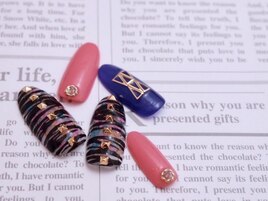 押し花アレンジネイル