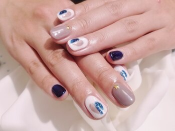 キープ ネイルサロン(KEEP)/塗りかけネイル♪