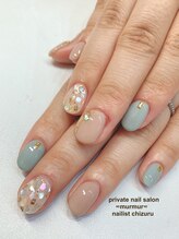 プライベート ネイルサロン マーマ(murmur)/お上品シェルネイル