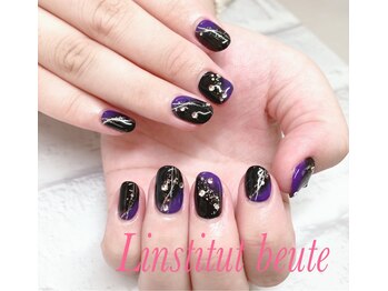 ランスティチュ ボーテ(L'institut beaute)/ブラック&パープル
