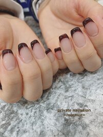 大人フレンチネイル