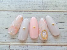 ブランロール 中目黒店(Blanl'or)/天然石柄ネイル