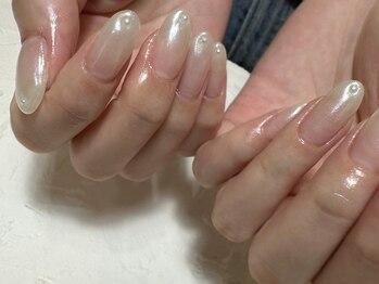 デューネイルスタジオ(dew nail studio)/シルクミラーグラデーション