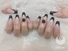 【スカルプ】ジェリップ長さ出し10本＆フレンチネイル(クリアベース)￥10490
