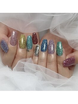 モモ(Momo)/フラッシュネイル