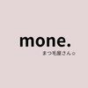 mone.まつ毛屋さんのお店ロゴ