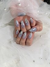 エナネイル 中央町店(ENA nail)/ブルーネイル