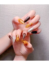 定額Ｃセット　べっ甲ネイル