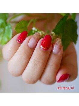 たゆ ネイル(たゆnail)/華やかネイル