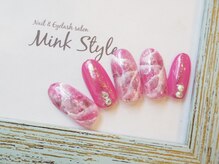 ミンクスタイル 恵比寿店(Mink Style)/ピンク大理石ネイル