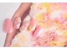 大人気！桜ピンクのうる艶ネイル