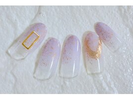パープルグラデーション