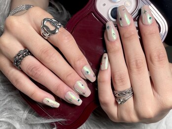 ザ フォーシックスフォー(THE 464)/アプレ長さ出し/オーロラネイル