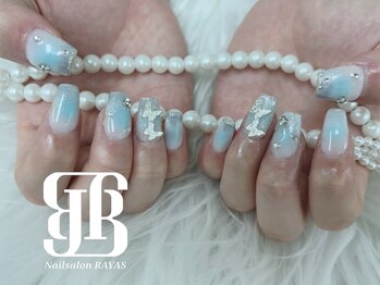 ネイルサロンレイアス(RAYAS)/ブルーチークネイル