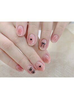 ショートネイルデザインが豊富