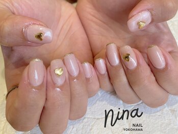 フィリス 横浜店(PHYLIS)/#ワンカラー #ハートネイル