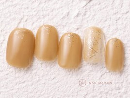 シンプルもやもやラメ¥8050
