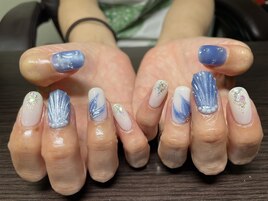定額ネイル【マーメイド】
