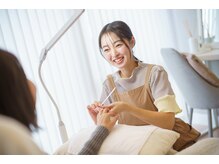 サナネイル(Sana nail)の雰囲気（話しやすくてホッする、寄り添う丁寧な接客がリピーターの理由）