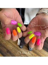 サンカリネイル バイ ヴァラ 新居浜 船木店(sankari nail by VALLA)/韓国発VALLANAILネオン