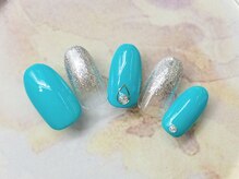 モンスリールネイル(Mon sourire nail)/【ハンド】定額アート6980円