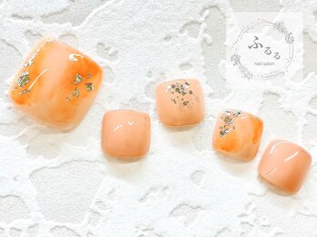 ネイルサロン ふるる 大須店/☆フットプチプラネイル☆#41