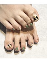 ヴェイスサロンアンバー(Vase Salon Amber)/【FOOT秋限定　6500】