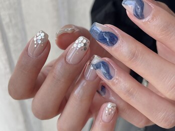 リノ 大阪本町店(lino)/ニュアンスネイル【6.25.s】