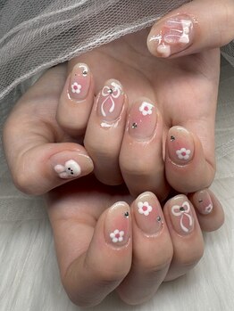 タムタムネイル 本厚木(Tam Tam Nail)/持ち込みデザイン