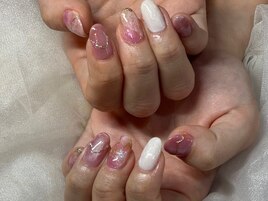 大理石ネイル