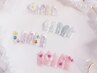 マンスリー/定額デザイン☆￥8800/10本artでこの価格☆フィルイン対応