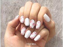 ファストネイル 静岡パルシェ店(FAST NAIL)/人気*フラワーネイル[バラ/薔薇]