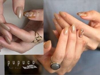 ププコザビューティー(PUPUCO THE BEAUTY)の写真/丁寧なケアで美しさが長く続く♪店内もこだわりが詰まった隠れ家サロン*周りの目を惹くデザインをご提案♪