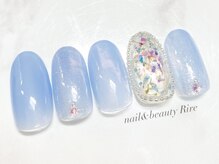 リル(Rire)/ドライフラワーネイル